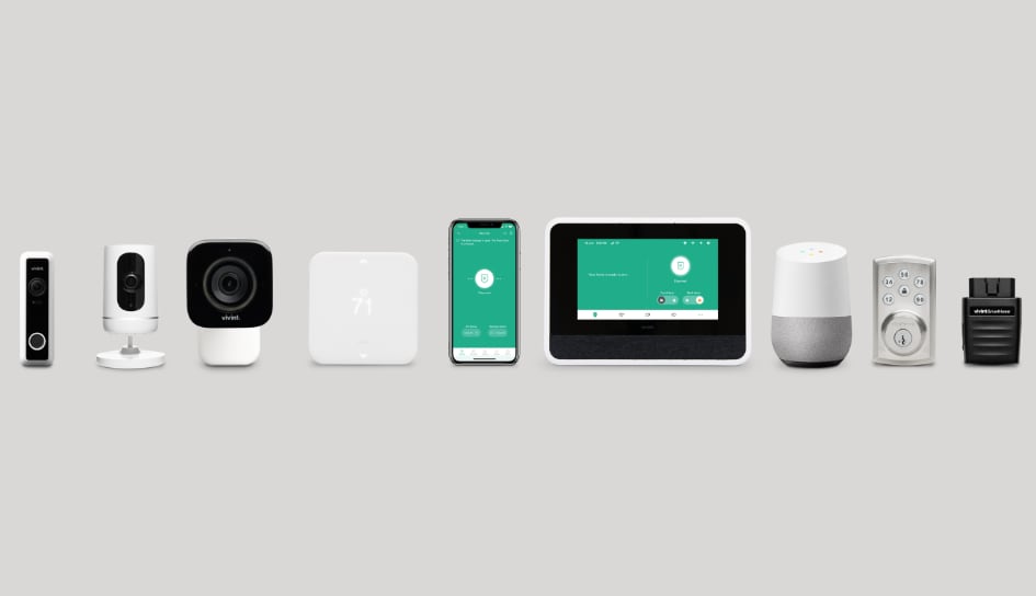 Vivint home security product line in Augusta